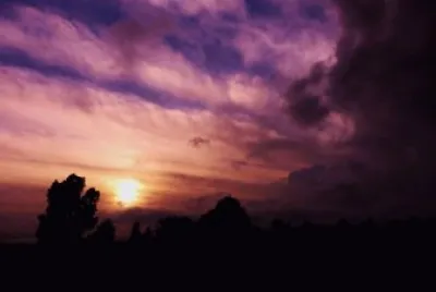 atardecer