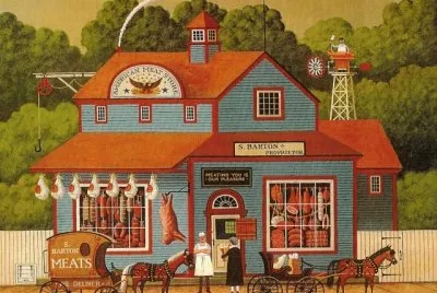 The Butcher by Charles Wysocki