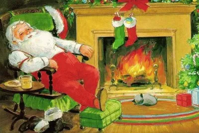 Santa at Home jigsaw puzzle