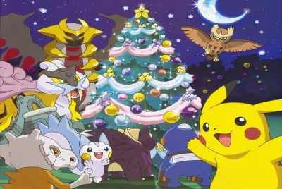 Pokemon Christmas jigsaw puzzle