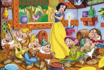 snow white jigsaw puzzle