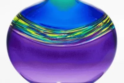 Purple and Blue Vase