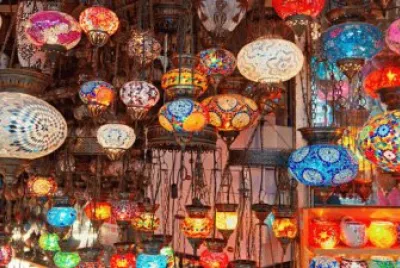 Gran bazar en Estambul jigsaw puzzle