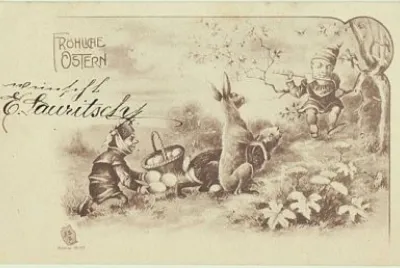 gnome postcard jigsaw puzzle