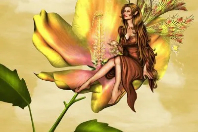 Lady With Flower jigsaw puzzle