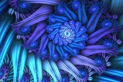 Blue Velver Fractal