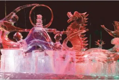 Ice sculpture