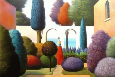 In the Garden by Evgini Goediets
