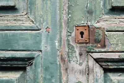 old door