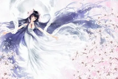 פאזל של The Celestial Maiden of the Cherry Tree