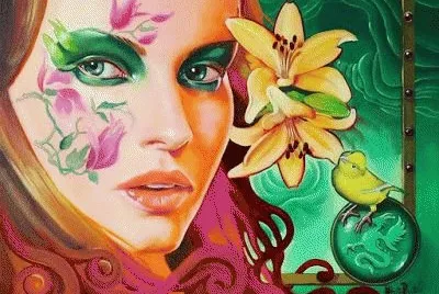 פאזל של Panting Lady