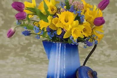 jarron con flores jigsaw puzzle
