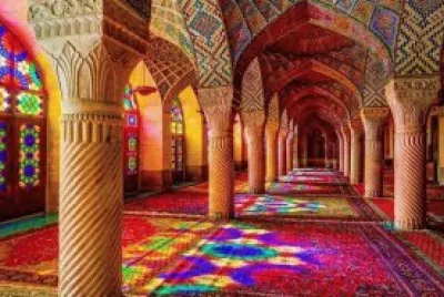 mezquita en IrÃ¡n jigsaw puzzle