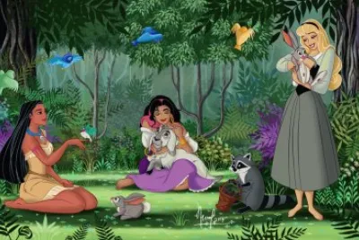 Pocahontas Esmeralda Aurora