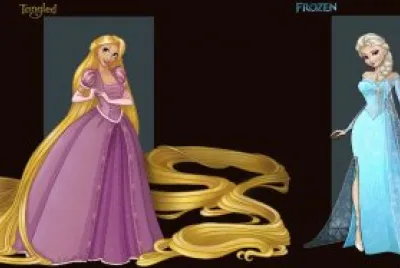 Rapunzel Elsa