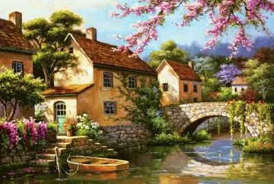 aldea jigsaw puzzle