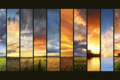 astratto sunsets