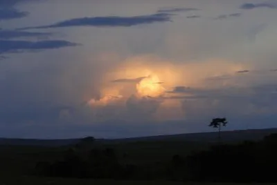 Atardecer en La Gran Sabana, Venezuela