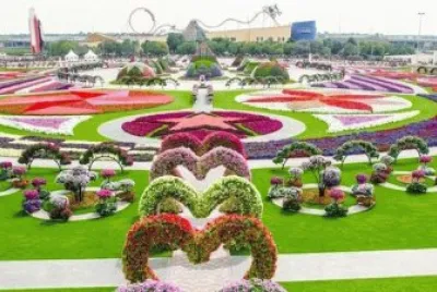 jardÃ­n con flores