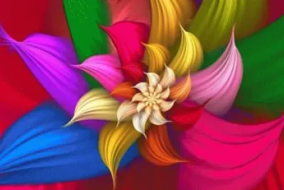 Multicolor Flower