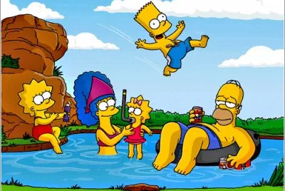 Los Simpson jigsaw puzzle