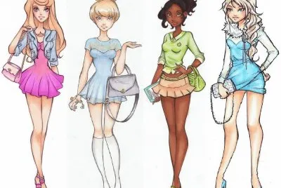 Aurora Cinderella Tiana Elsa