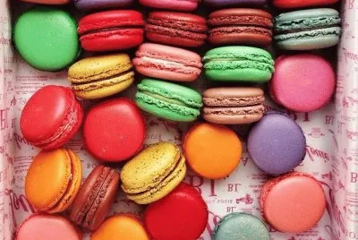 Colored Macarons