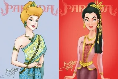 Cinderella Mulan