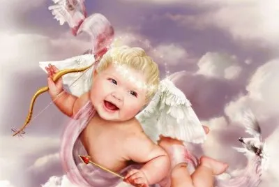 Bebe Ã¡ngel en el cielo