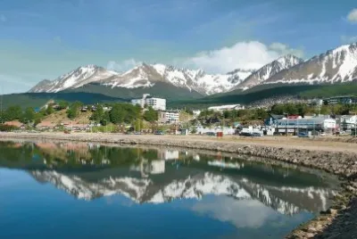 פאזל של Ushuaia. Tierra del Fuego. Argentina