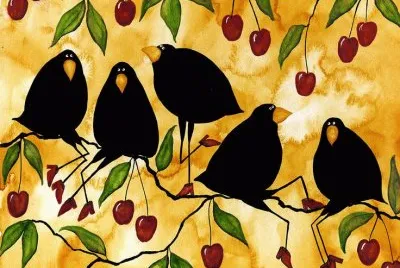 Blackbird Ravens jigsaw puzzle