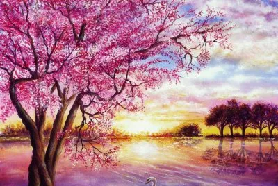 Twisted   Blossom jigsaw puzzle