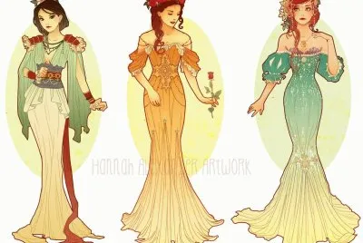 Mulan Belle Ariel