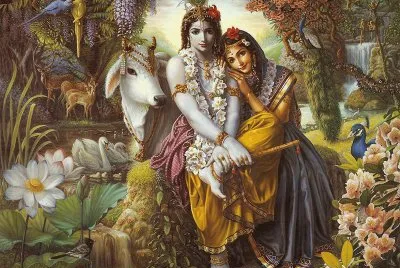 Radha y Krishna
