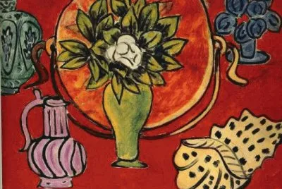 NATURALEZA MUERTA CON MAGNOLIA DE H. MATISSE. jigsaw puzzle