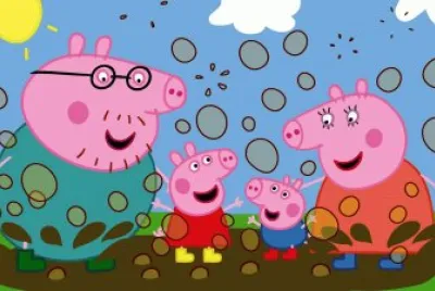 PEPPA EN EL BARRO