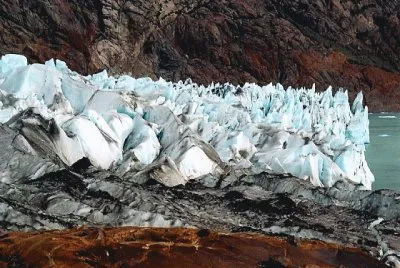 Morena del Glaciar Viedma. Patagonia argentina