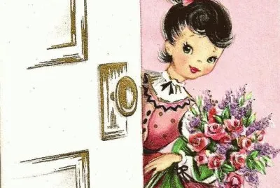 NiÃ±a con flores jigsaw puzzle