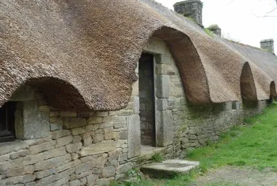 Thatched cottage in Brittany