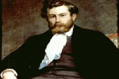 פאזל של 273   Portrait de sisley(Par Renoir)
