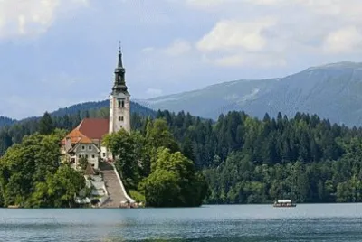 Lago Bled. Eslovenia