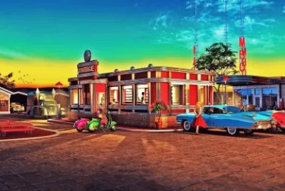 Bar de carretera jigsaw puzzle