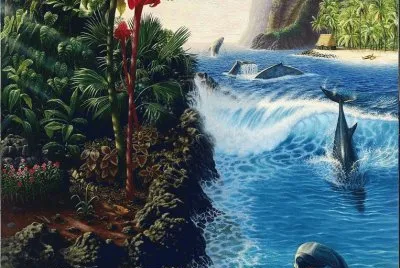 פאזל של delfines