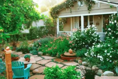 casa con jardin jigsaw puzzle