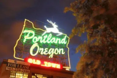 Portland Oregon Old Town Sign jigsaw puzzle