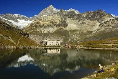 פאזל של Lago Schwarzsee. Suiza