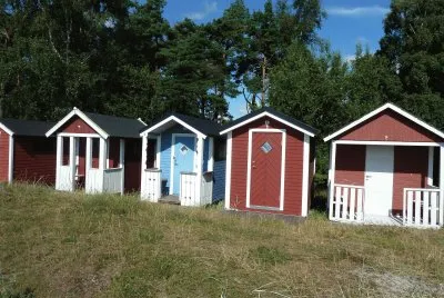 Beach huts Ystad jigsaw puzzle