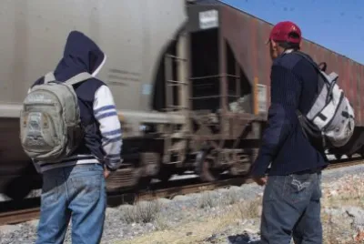 tren  la bestia  en  mexico