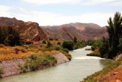 פאזל של RÃ­o Atuel. Mendoza. Argentina