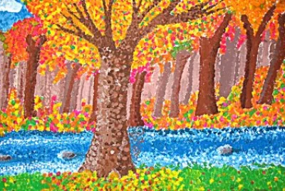 Pointillisme ?